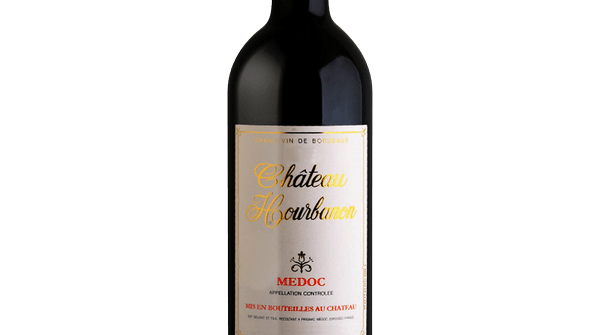 Château Hourbanon Médoc 2016 Bordeaux red wine bottle from Médoc Cabernet Sauvignon blend