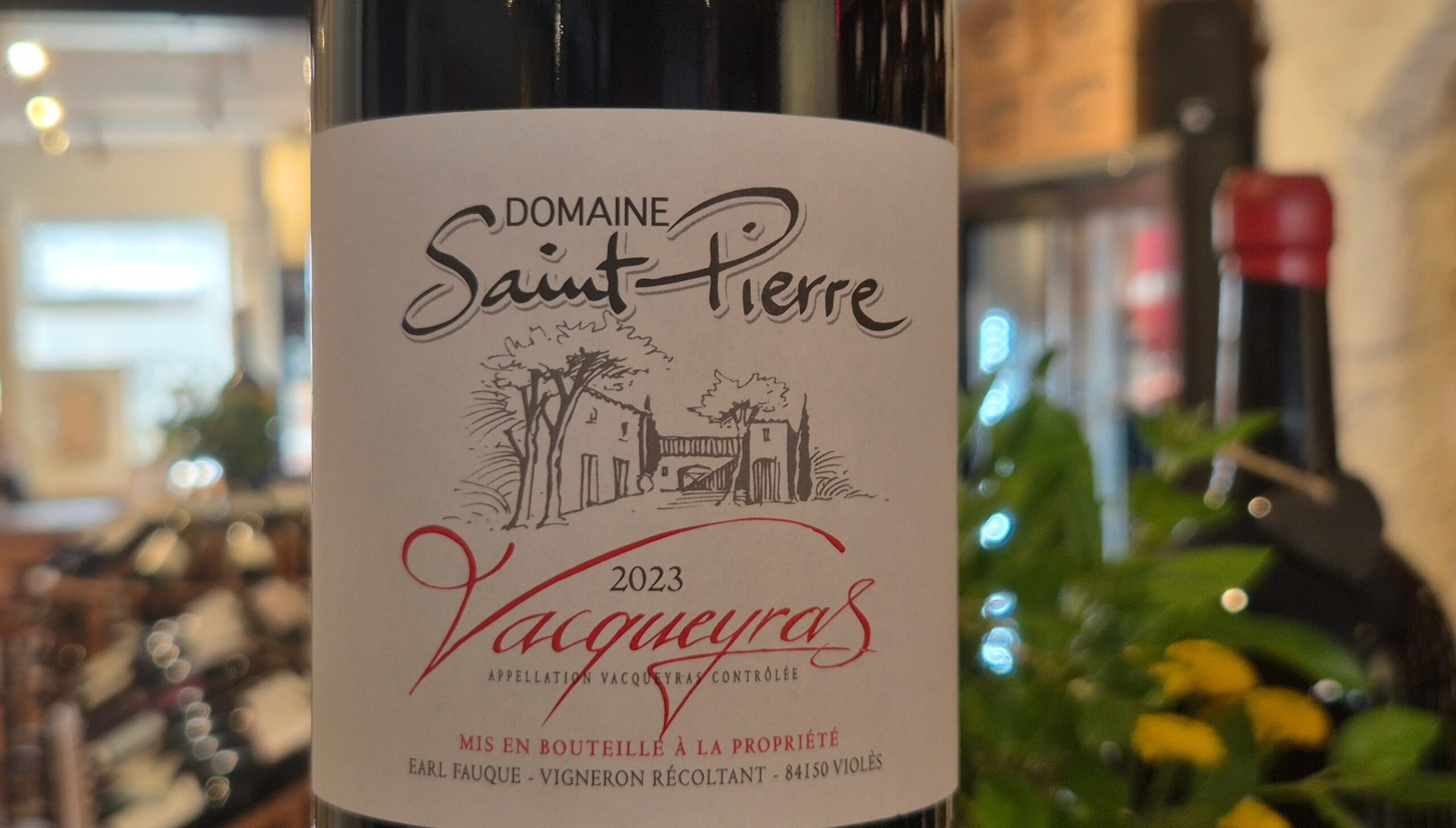 Domaine Saint Pierre Vacqueyras 2023 – discovering the great neighbours of Châteauneuf-du-Pape
