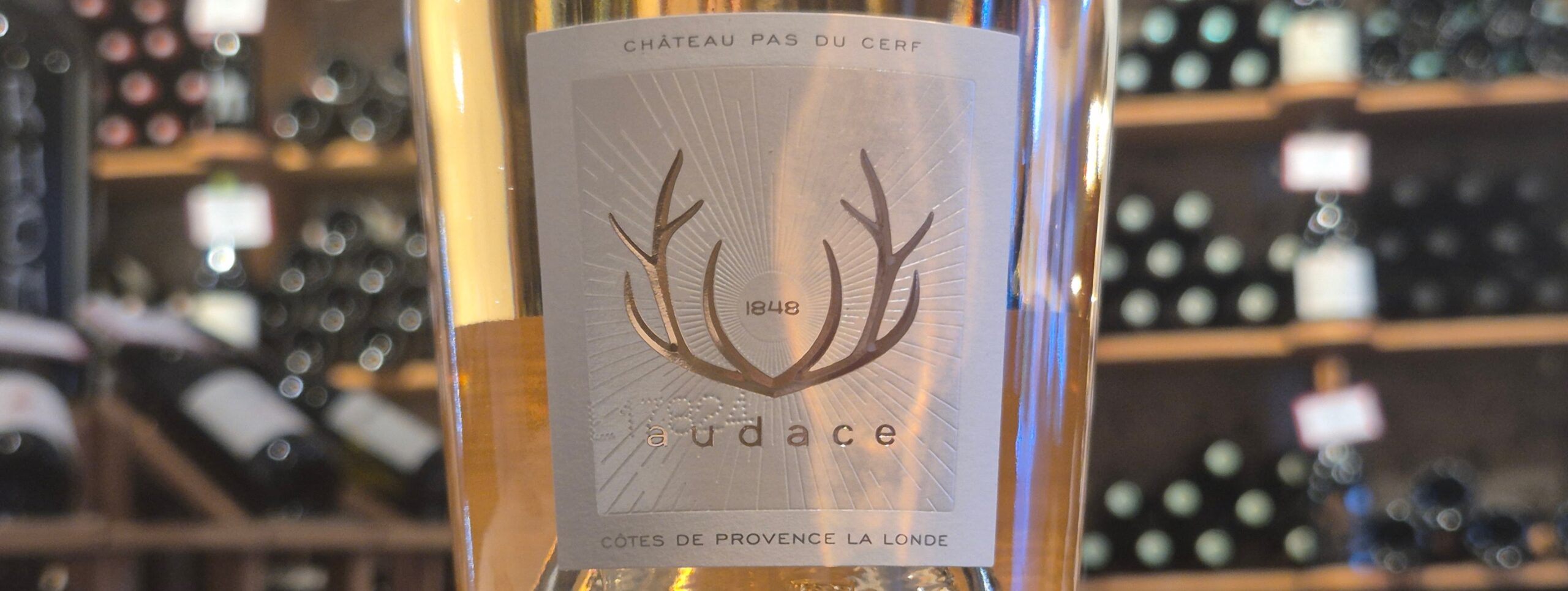 Château Pas du Cerf “Audace” 2023 – Provence rosé with oak and character